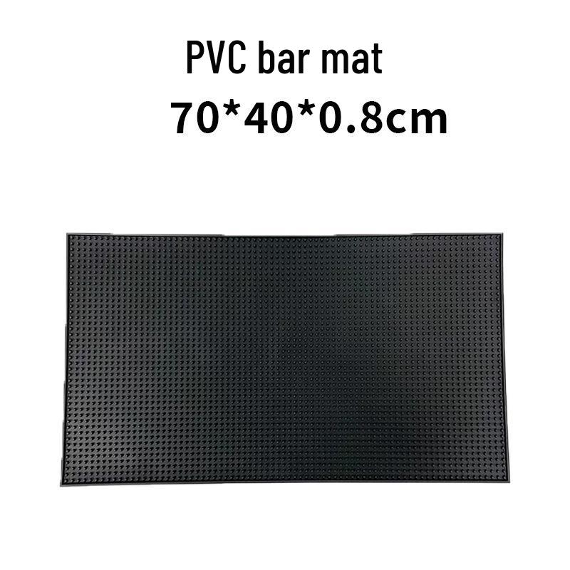 Eco-friendly Non-slip PVC Heat-Insulating Bar Mat and Coaster