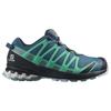 Salomon Xa Pro 3D V8 Gore-Tex Low-Cut Durable Outdoor Functional Shoes Women Shoes Blue 416296