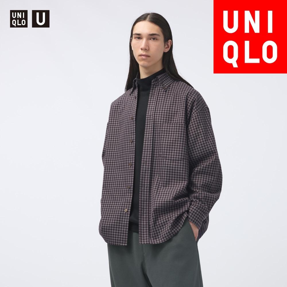 

Рубашка Uniqlo Twill Oversize с длинным рукавом 47 YELLOW/MEN L