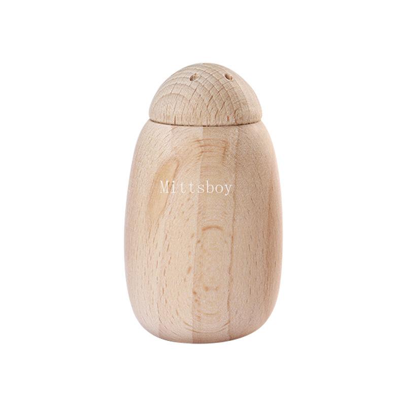 1Pcs Montessori Kitchen Toys Wooden Kitchen Play House Simulation Play House Condiment Bottles Educational Toy for Children Gift