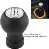 Qiilu 5 Speed Gear Shift Knob Stick Shifter Head for Swift SX4 2005-2010