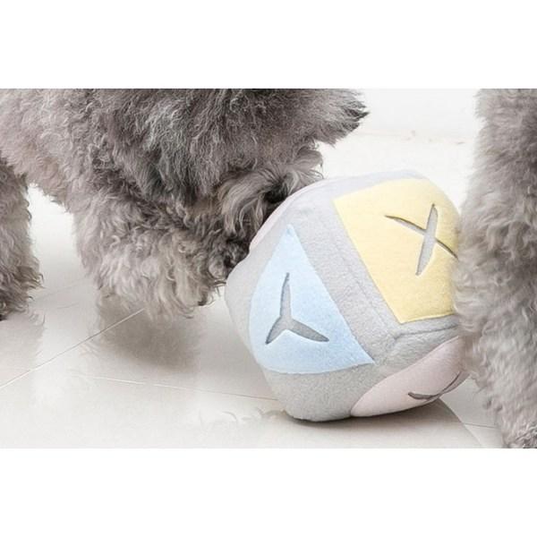 Dingdongpet Haustier Nasenarbeit Ball, grau, 1 Stück