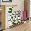 Flower Iron Plant 3 Garden Gardening Storage Shoe Houseplant Flower Stand, Stand, Tier, Rack, Indoor/Outdoor, Rack, Multi-Function Rack, Rack, Shelf,