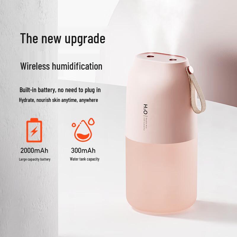Portable Wireless Dual Spray Humidifier