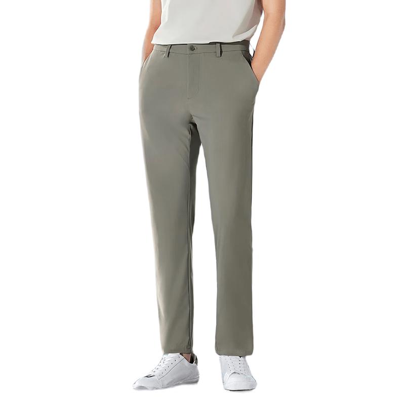 Hodo Men's 3D High-Stretch Straight-Leg Casual Pants