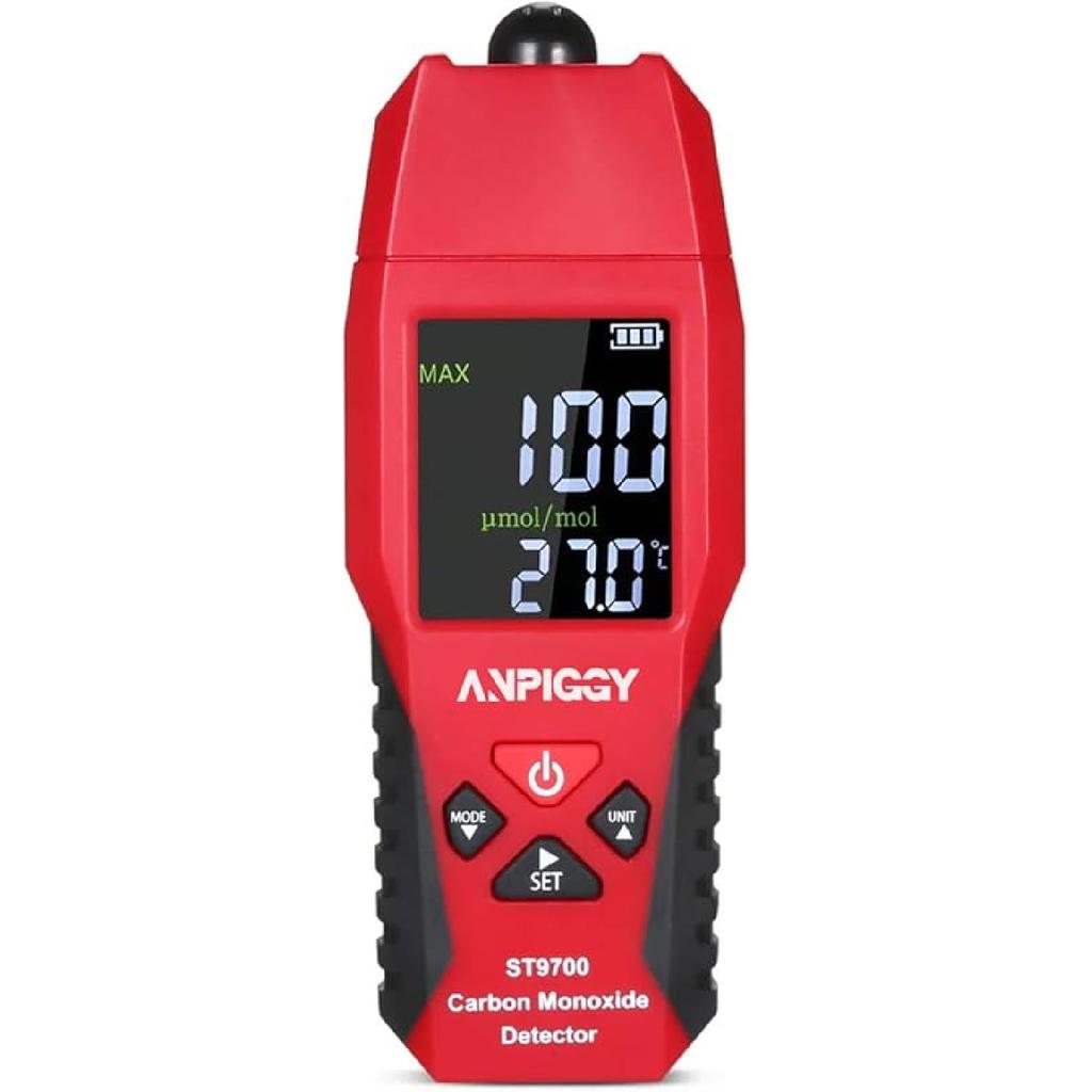 Handheld Carbon Monoxide Meter, Carbon Monoxide Detector, High Precision CO Detector, Portable CO Gas Leak Detector, CO Gas Monitor Tester
