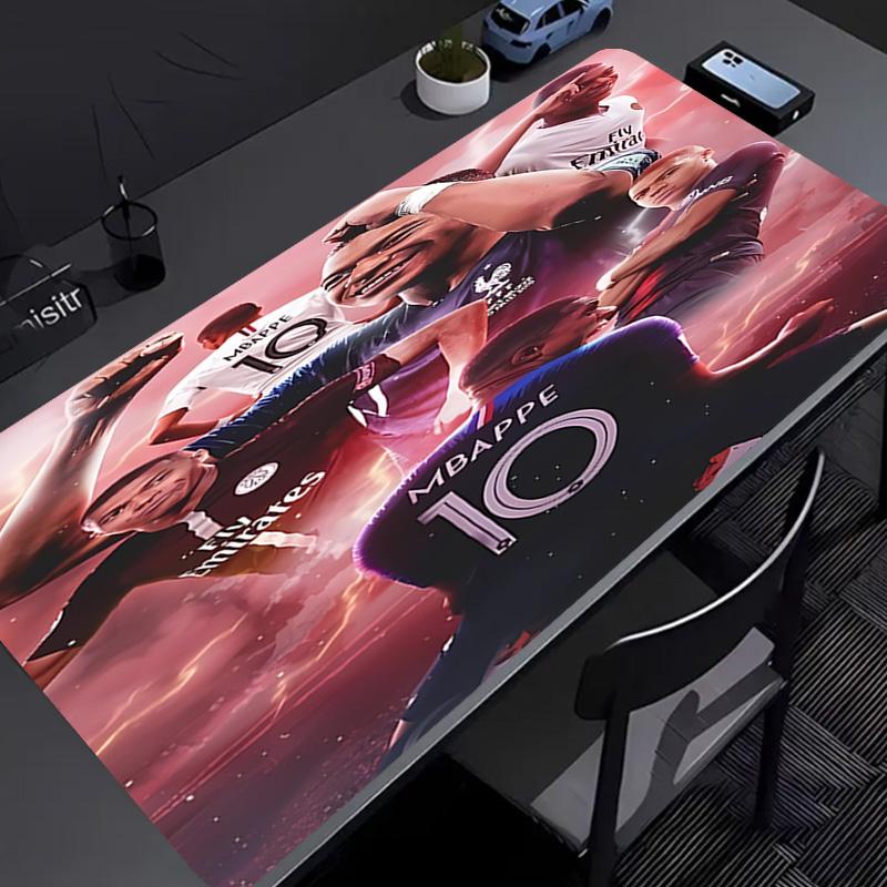 Kylian Mbappé Mouse Pad - Non-Slip Rubber Base, Smooth Surface for Work,Gaming,Office,And Home Use, Desk Mouse Pad