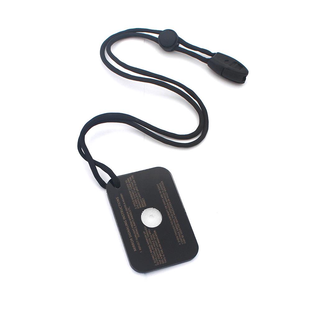 Survival SOS Reflective Mirror: Marine Acrylic Signal Light Source for Kayaking