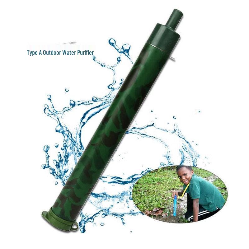 ZISIZ Portable Outdoor Water Filter Straw