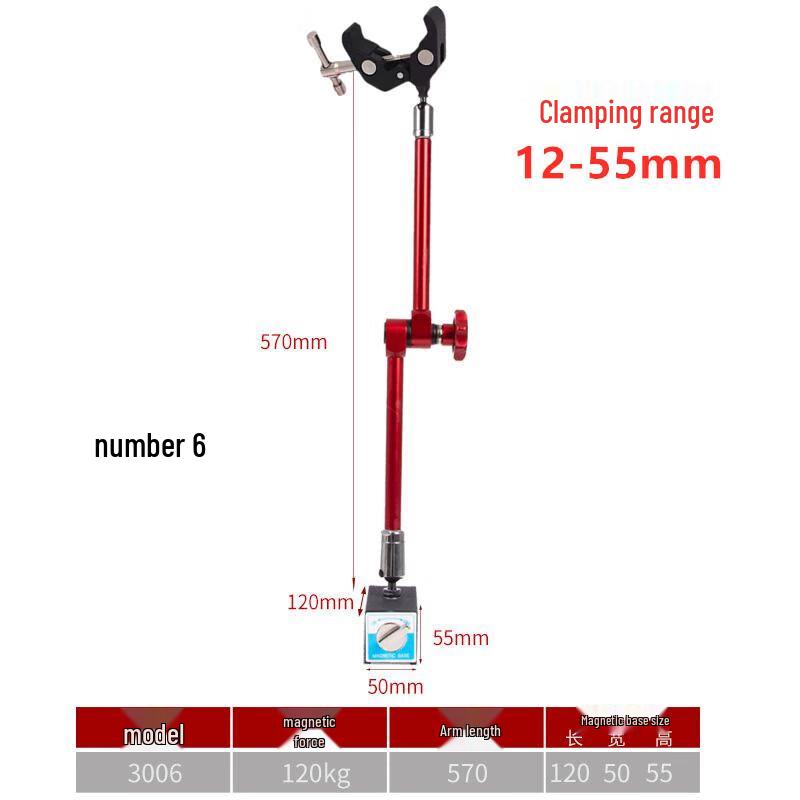Riqian Universal Magnetic Base Stand for Dial Indicators