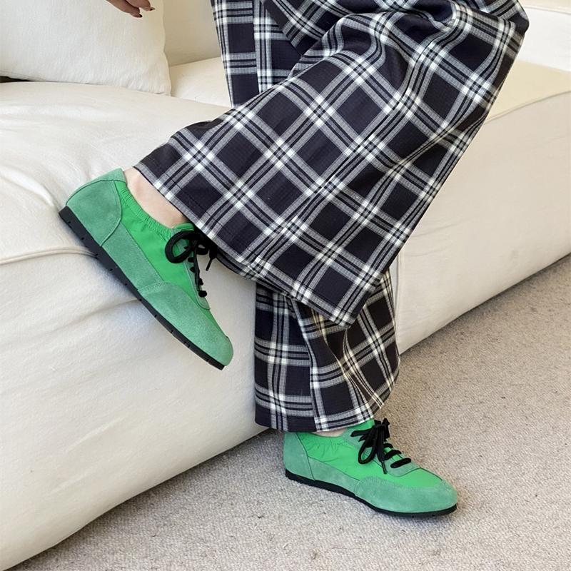 Fashion AIYUQI 2025 New Women's Sneakers Shoes Flat-soled Comfortable Dexter Shoes for Women Large-size Casual Forrest Gump Female Shoes