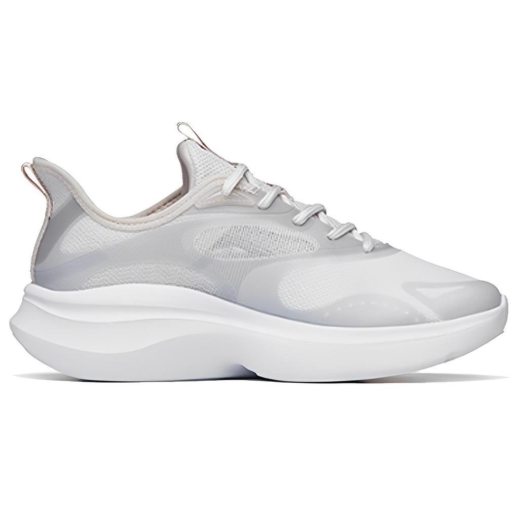 Anta Leaves 2.0 Lightweight Low top Casual Shoes Women's Gradient Silver Gray 922225520-4