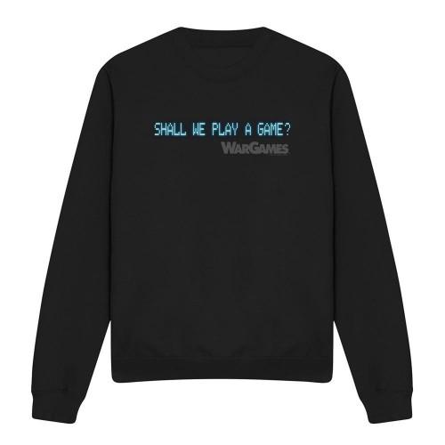 WarGames Unisex Adult Shall We Play A Game? Sweatshirt