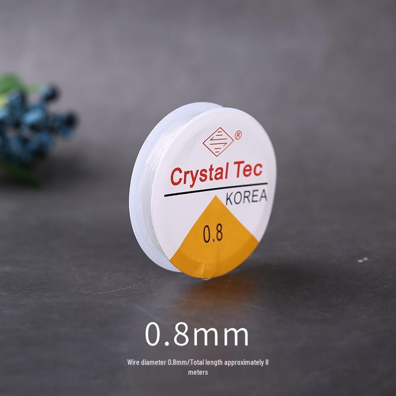 

Transparent Elastic Cord for Bracelets, Jewelry Beading, and Fishing Line