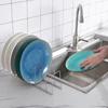 1/2pcs Stainless Steel Dish Desktop Draining Rack Buy Land Home Cutlery Dishes Pot Lid Racks Kitchen Storage Space Saving Tools