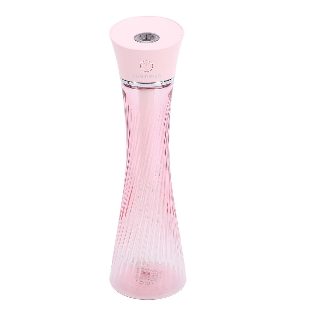 Small Desktop Humidifier 250ml Quiet Clear USB Portable Slim Cool Mist Humidifier for Indoor Office Car