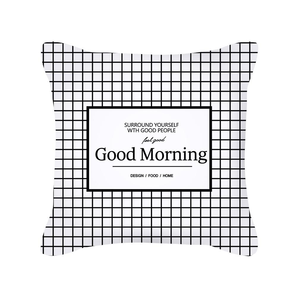 Home Cushion Cover Sofa Throw Pillowcase Modern Geometric Abstract  Office
