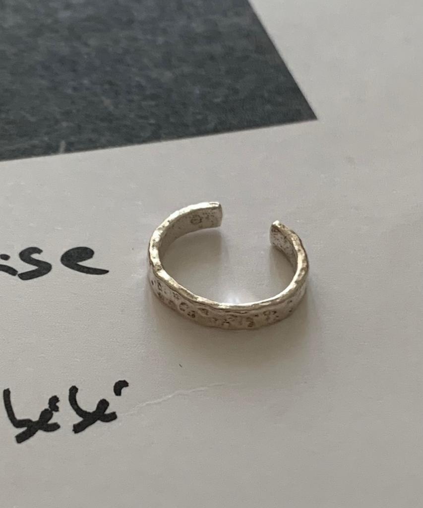 Baradu [Baradu 925] Hammering Texture Earcuff