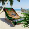 Royal Emblem Design beach towel beach Beach towel for vacation photos Absorbent bath towel seaside Outdoor pool towel Outdoor picnic beach mat