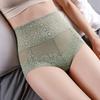 Women Lace High Waist Panties Sexy Mesh Girdle Waist Underwear Quality Plus Size Butt Lifter Knickers Tummy Slim Control Briefs