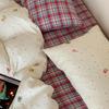Spring/Summer Soft & Skin-friendly Pure Cotton Gauze 4-Piece Bedding Set: Class A Mother & Baby Grade