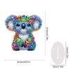 Acrylic 2D Flat Animal DIY Diamond Painting Desktop Ornaments Kit Diamond Painting Desktop Decorations Bedroom Table Decoration