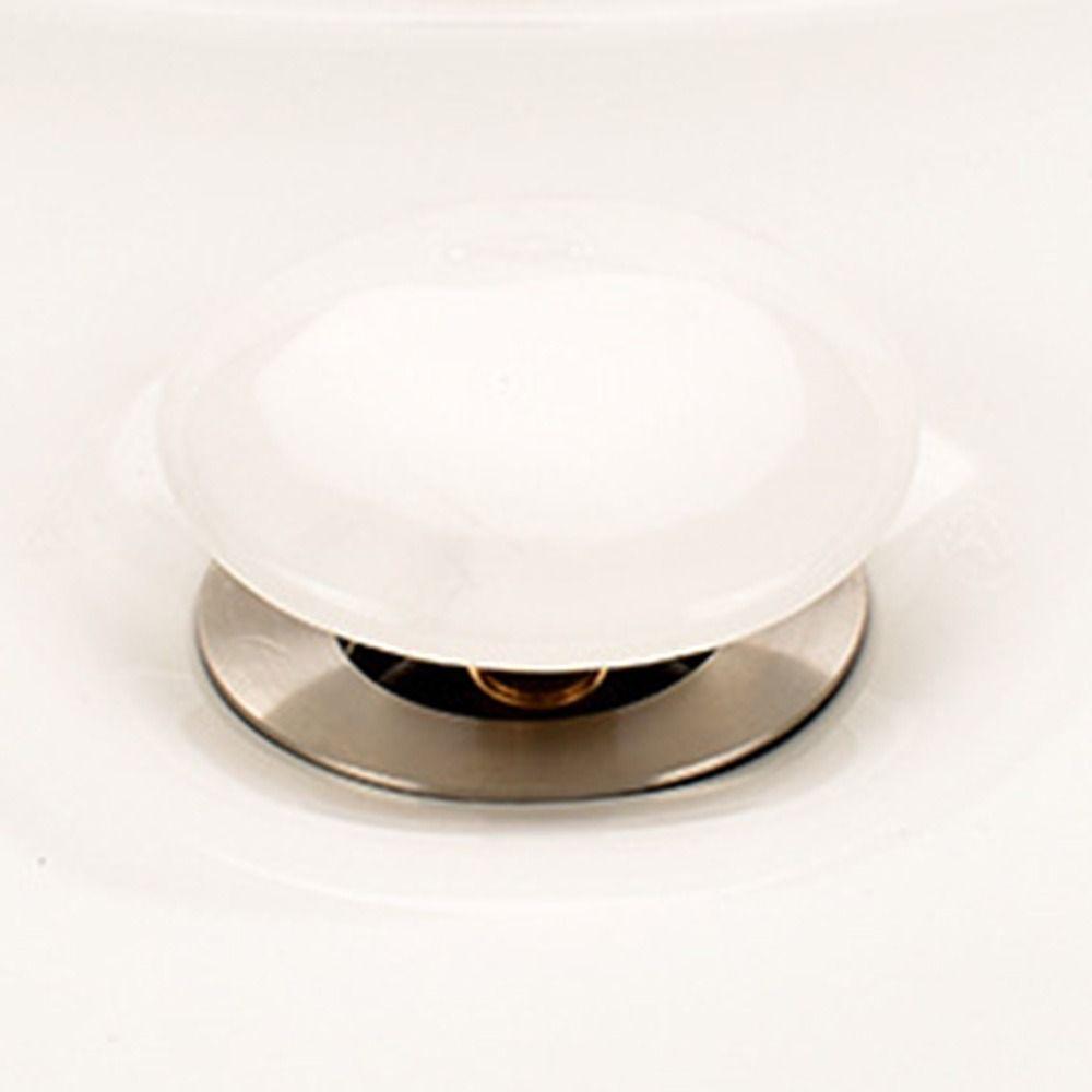 Schwarzes Keramik-Spülbecken-Abflussventil Multifunktionale Badezimmer-Accessoires Druckknopf-Stöpsel Federbelasteter Spülbecken- und Waschbecken-Abflussstopfen