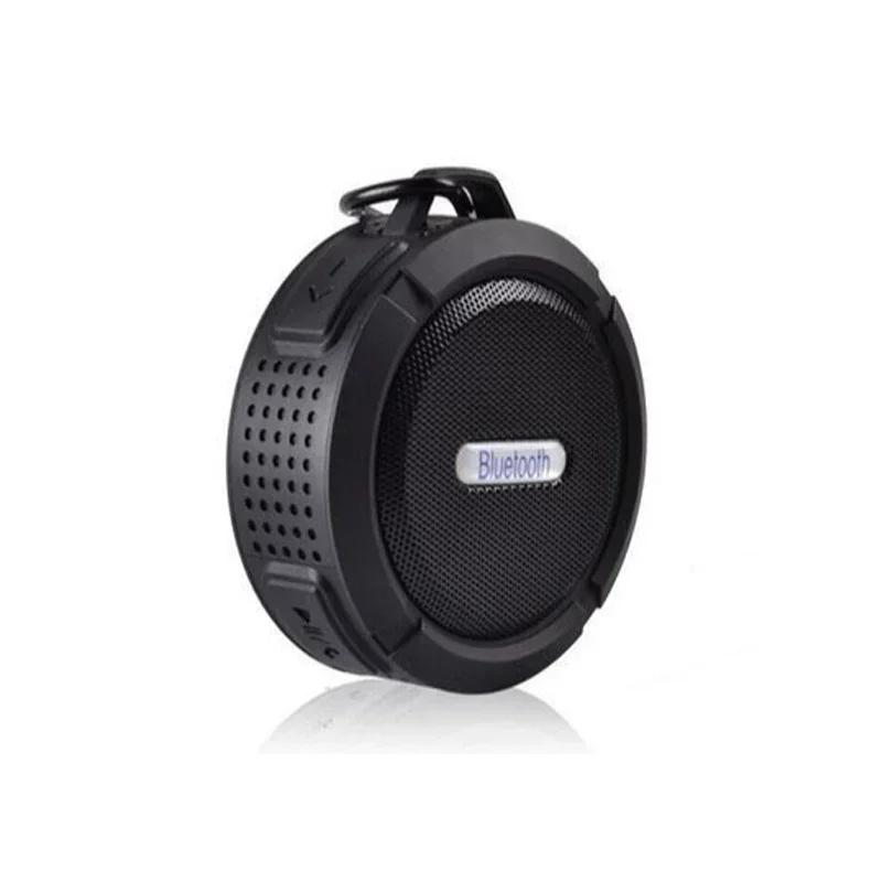 Wireless Portable Mini Shower Travel Speaker Outdoor Waterproof Bluetooth Speaker with Subwoofer for Sports Pool Beach Hiking