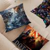 D-Dota 2 Game Pillow Gift Home Office Decoration Bedroom Sofa Car Cushion Cover Case 45x45