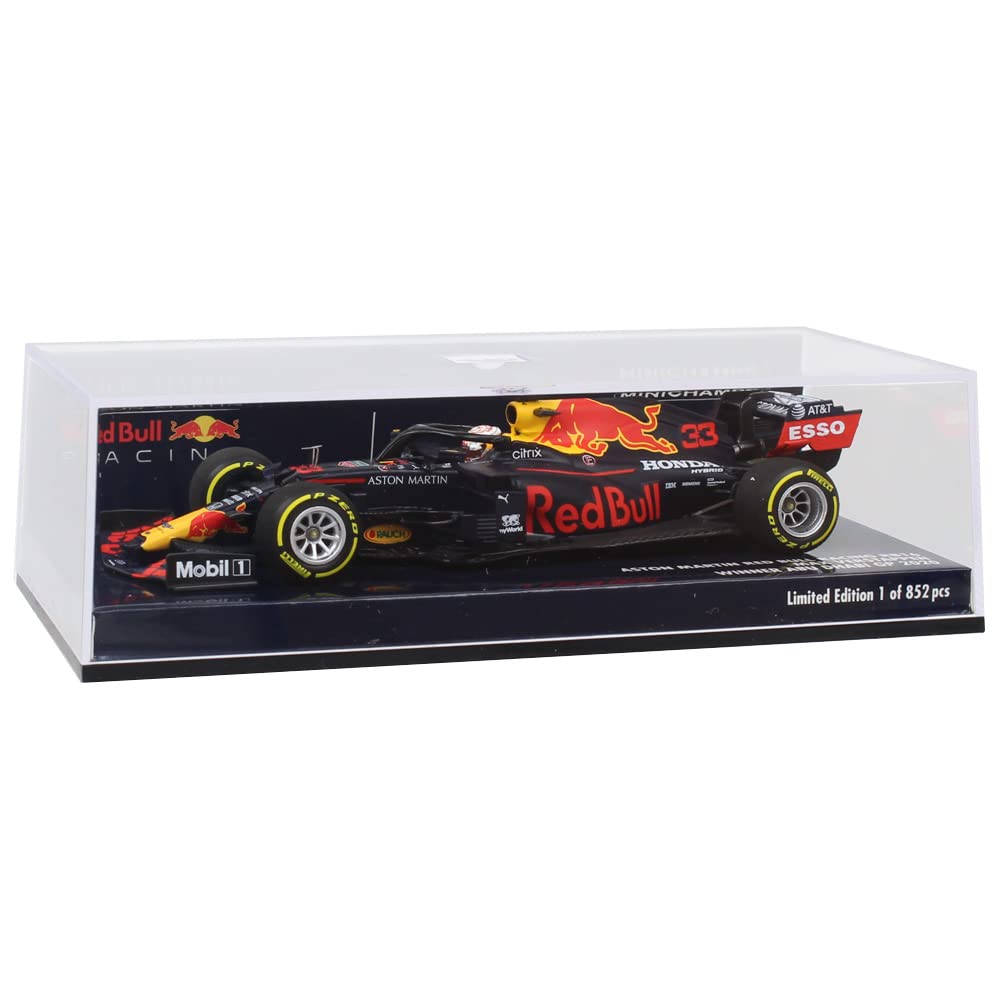 Minichamps Red Bull Racing RB16 F1 2020 Abu Dhabi GP Winner Verstappen 1/43 #33 M.