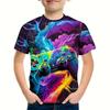 Kids Clothes 3D Gamepad Print Top Summer Cool and Stylish Short Sleeve T Shirt for Boys