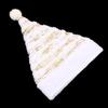 Weißer Plüsch Weihnachtshut Gold Silber Pailletten Schneeflocke Weihnachtsmannhüte Mützen Für Weihnachten Heimparty Deko Navidad Geschenke