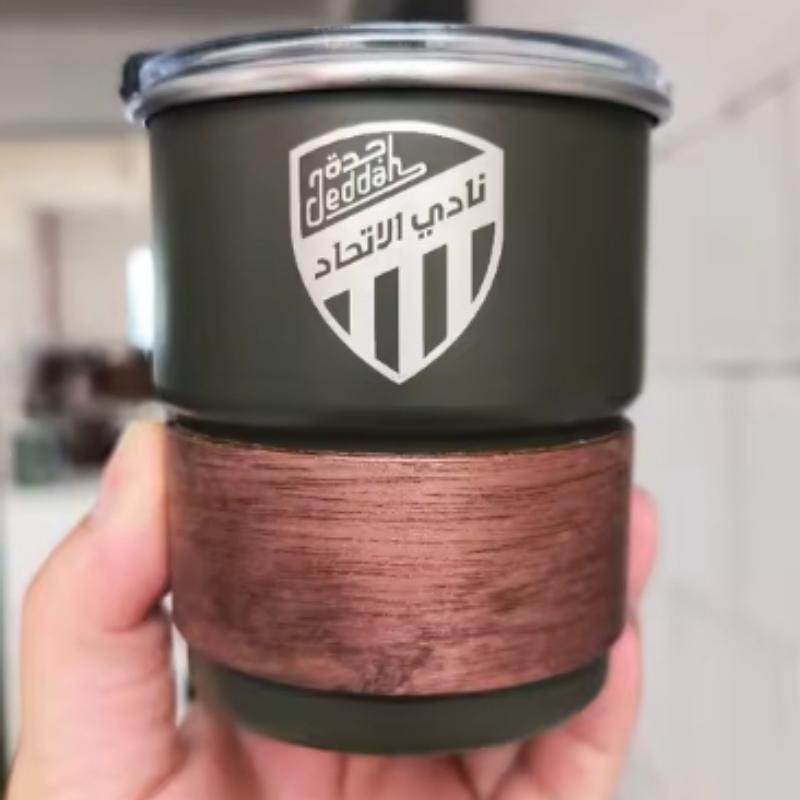 

300ML Coffee Water Cup Outdoor Camping Beer Straw Mug with Lid for Gift 0.3L армія зелений колір