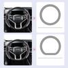 2Pcs Universal Auto Steering Cover Plush Steering Wheel Sleeve Car Steering Wheel Cover  General