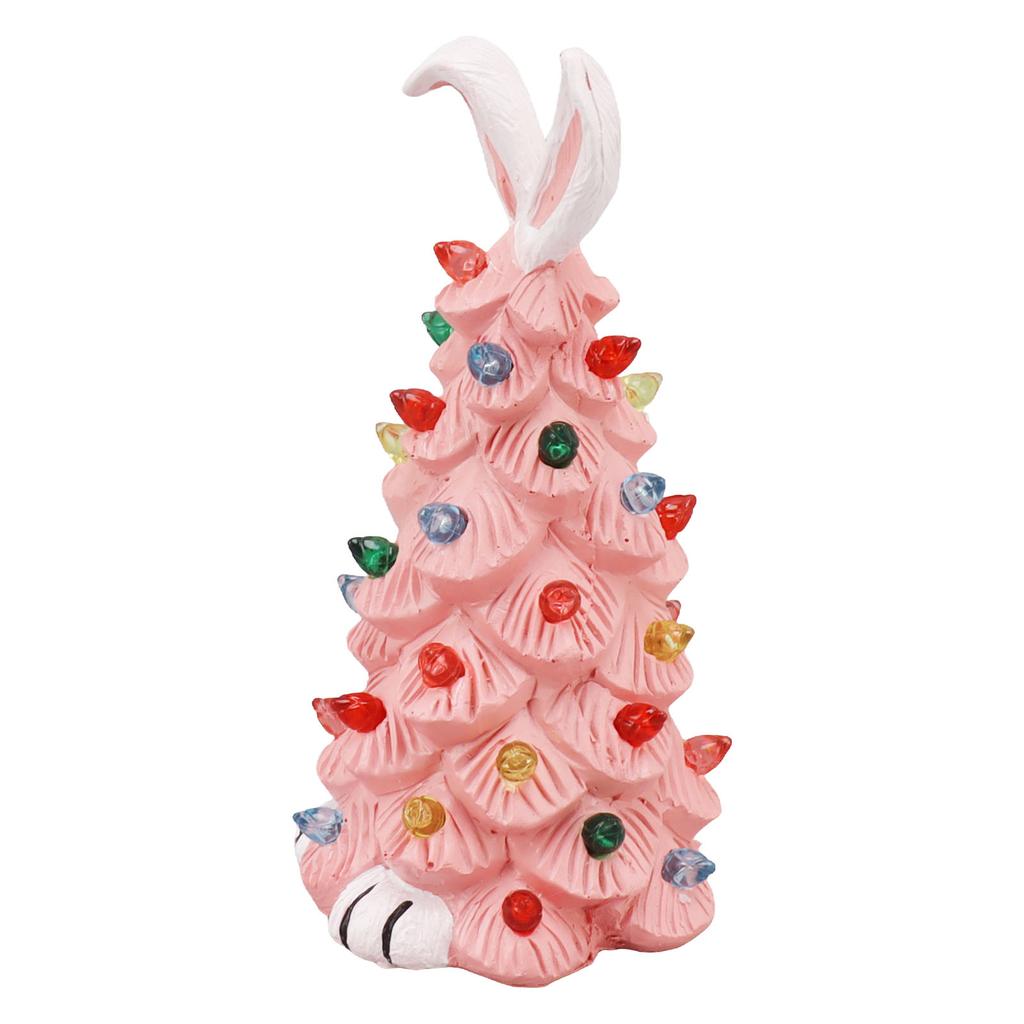 Kaninchen Ornament Niedliche Form Lebendiges Aussehen LED Kaninchendekoration für Themenpartys Ostern