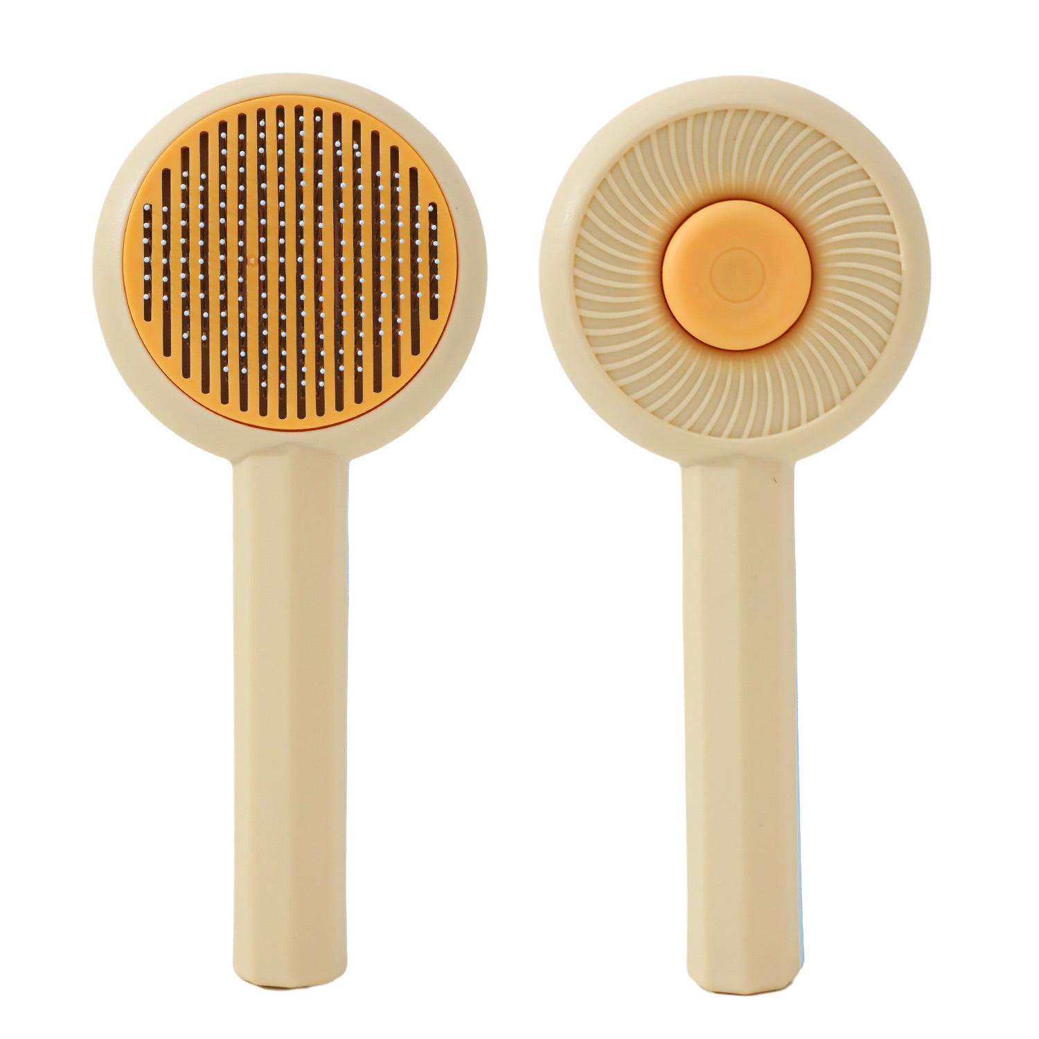 Щетка для груминга питомцев Щетка для распутывания шерсти кошек Щадящий гребень для распутывания шерсти Принадлежности для груминга питомцев Для кошек Кроликов Хомяков Щенков