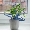 Resin Tentacle Plant Post Funny Garden Decor Flowerpot Decoration for 7Pcs Garden