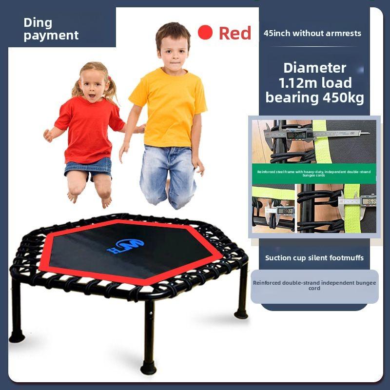 

40 45Inch Gym Commercial Trampoline Weight Loss Camp Slimming Indoor Household Adult Children Universal Family Silent Trampoline