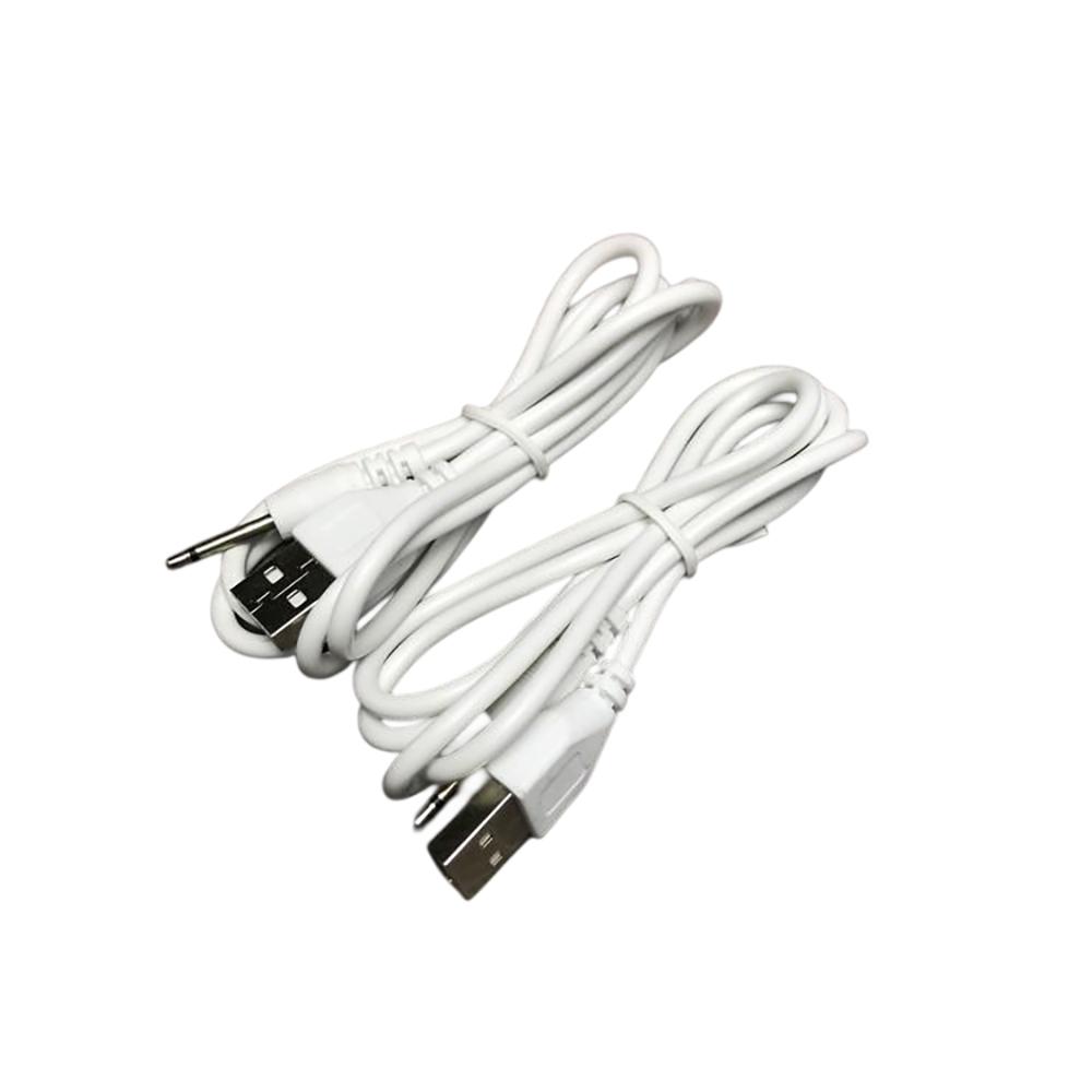 USB To DC 2.5mm Charging Cable USB To 2.5 AUX Mono Line Single Audio Channel Cord Extend Power Supply Wire 14mm 15mm 16mm 17.4mm