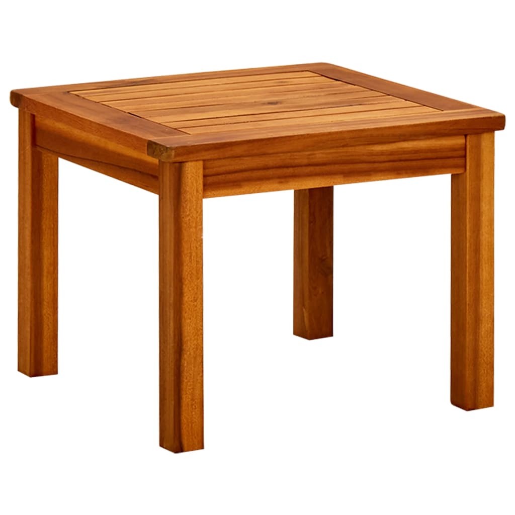 Vidaxl Garten-Kaffeetisch, 45X45X36 Cm, Massives Akazienholz