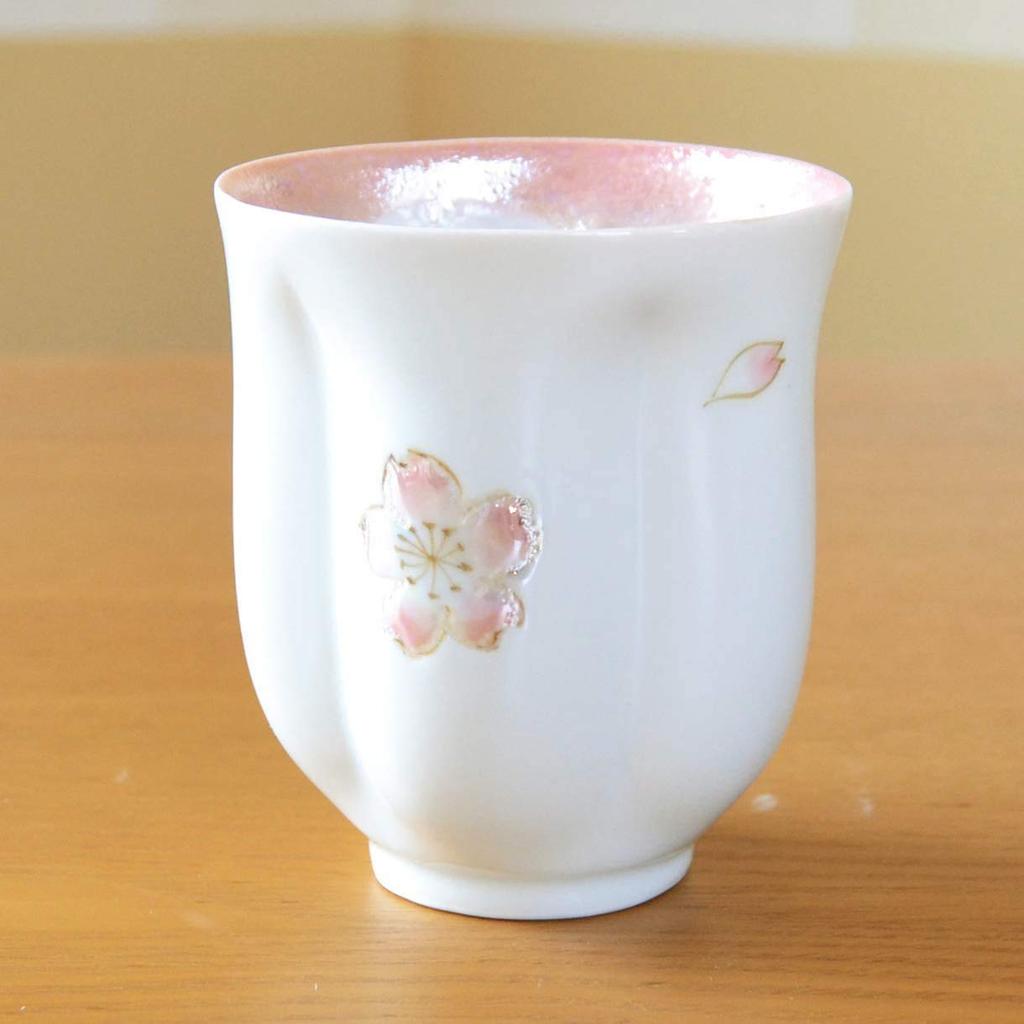 Respect for the Aged Day Gift Grandma A Present of Gratitude Cherry Blossom Teacup Arita Ware Mai Sakura Pink Message Card Included for the Aged Day
