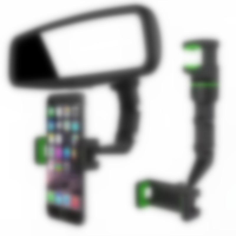 

Rearview Mirror Car Phone Holder with AR Navigation and Rotating Bracket