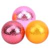 Colore Metallo Placcato Pallina da Golf 1,68 pollici Palline da Pratica Ausili per Allenamento Interno Esterno Regali