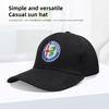 Car Stickers For Alfa Romeo Car Duck Tongue Cap Embroidery Logo Racing Baseball 3D Hat Adjustable Casual Trucket Hip hop Hat For