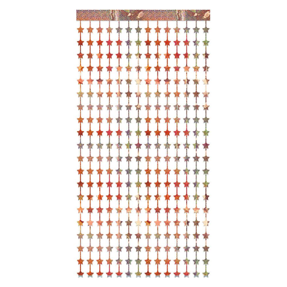 Sternförmige Fransen Vorhänge Geeignet für den täglichen Gebrauch, Hochzeiten und Geburtstagsfeiern
