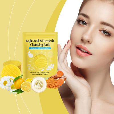 Reinigungspads für Gesicht und Körper, komprimierte Kojic-Gesichtsschwämme, sanftes Reinigungsmittel für alle Hauttypen, 3 ml