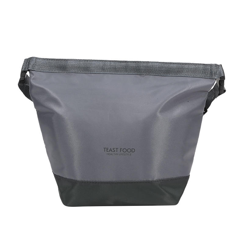 Izolowana torba na lunch z paskiem na ramię, szczelna torba typu tote i crossbody, pojemnik na jedzenie do pracy, szkoły
