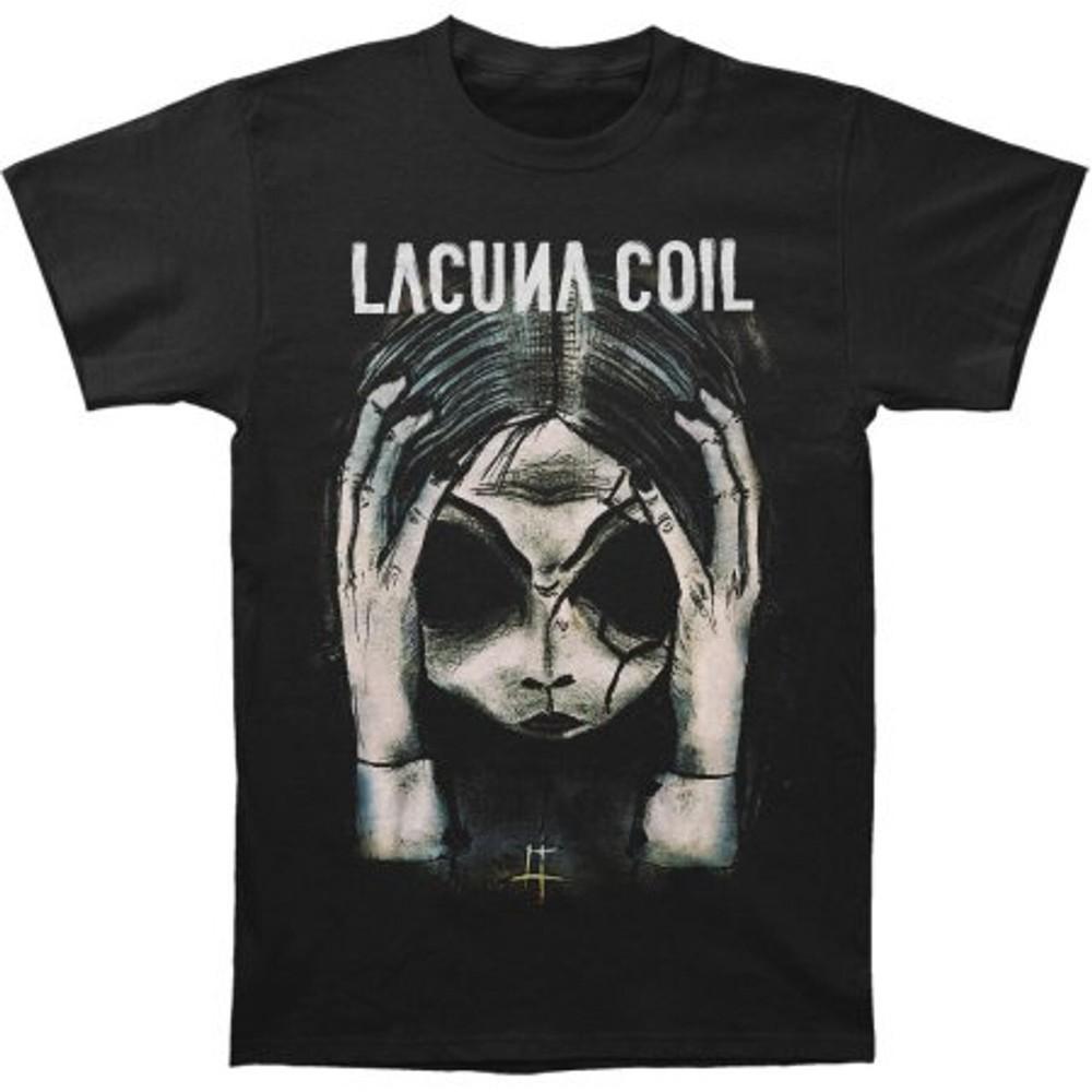 

SALE Vtg Lacuna Coil Band Heavy Cotton Black Full Size Unisex Shirt Unisex T-Shirt XXXXL