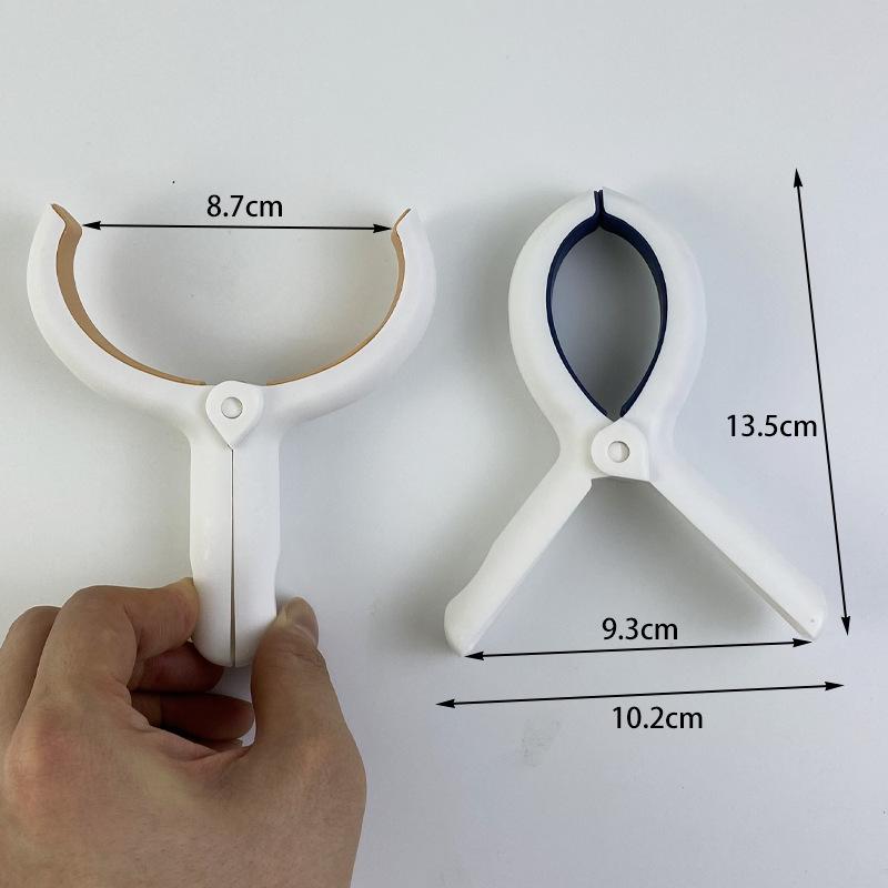 Windproof, No-Mark Quilt Clips: Secure, Anti-Slip Clothesline Clips for Drying Quilts and Clothes