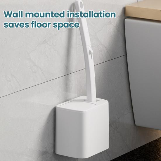 Jednorázová toaletní štětka Prodloužená rukojeť Silná čisticí tyč Třívrstvá struktura Čistič koupelny vany toalety